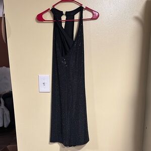 Elegant Black Sleeveless Dress